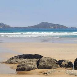 Norman Island from Picnic Bay, Wilsons Promontory