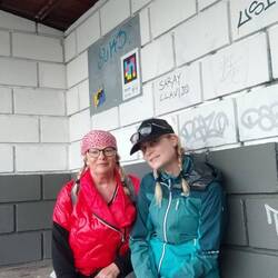 Warten auf den Bus