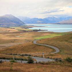 Das Bergmassiv in der Ferne - hier wirkt alles riesig