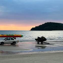 Seltsame Abendstimmung