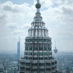 Der zweite Tower aus dem 86. Stock gesehen