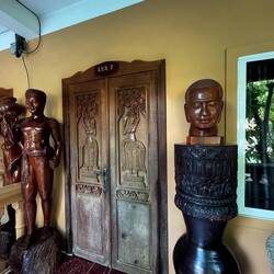 The door to our room