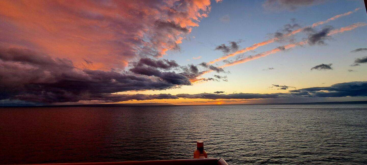 Cruising toward Punta Arenas