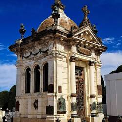 Many of the mausoleum tombs here rivaled those in Recoleta.