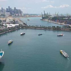 Seilbahnblick Richtung Downtown