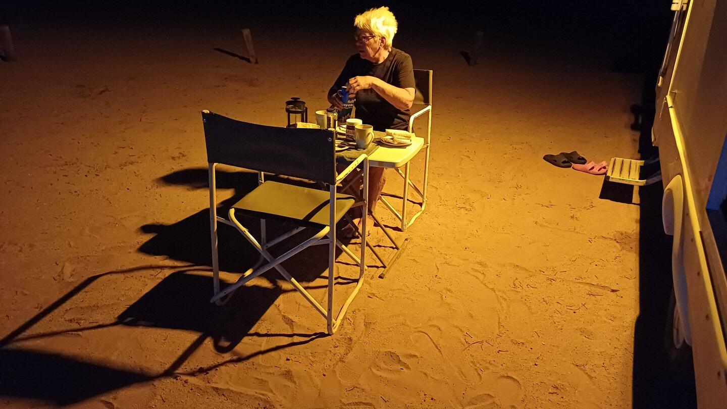 Frühstück um fünf