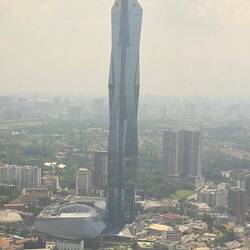 Merdeka 118, mit 679 m das zweithöchste Gebäude der Welt