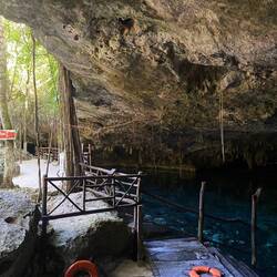 Entrance of the cenote