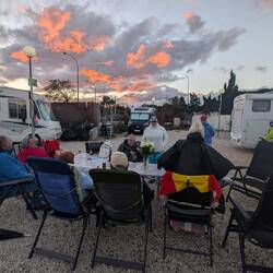 Na also - Abendrot Schönwetterbot