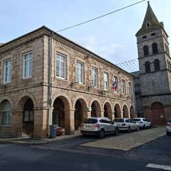La mairie et l'église