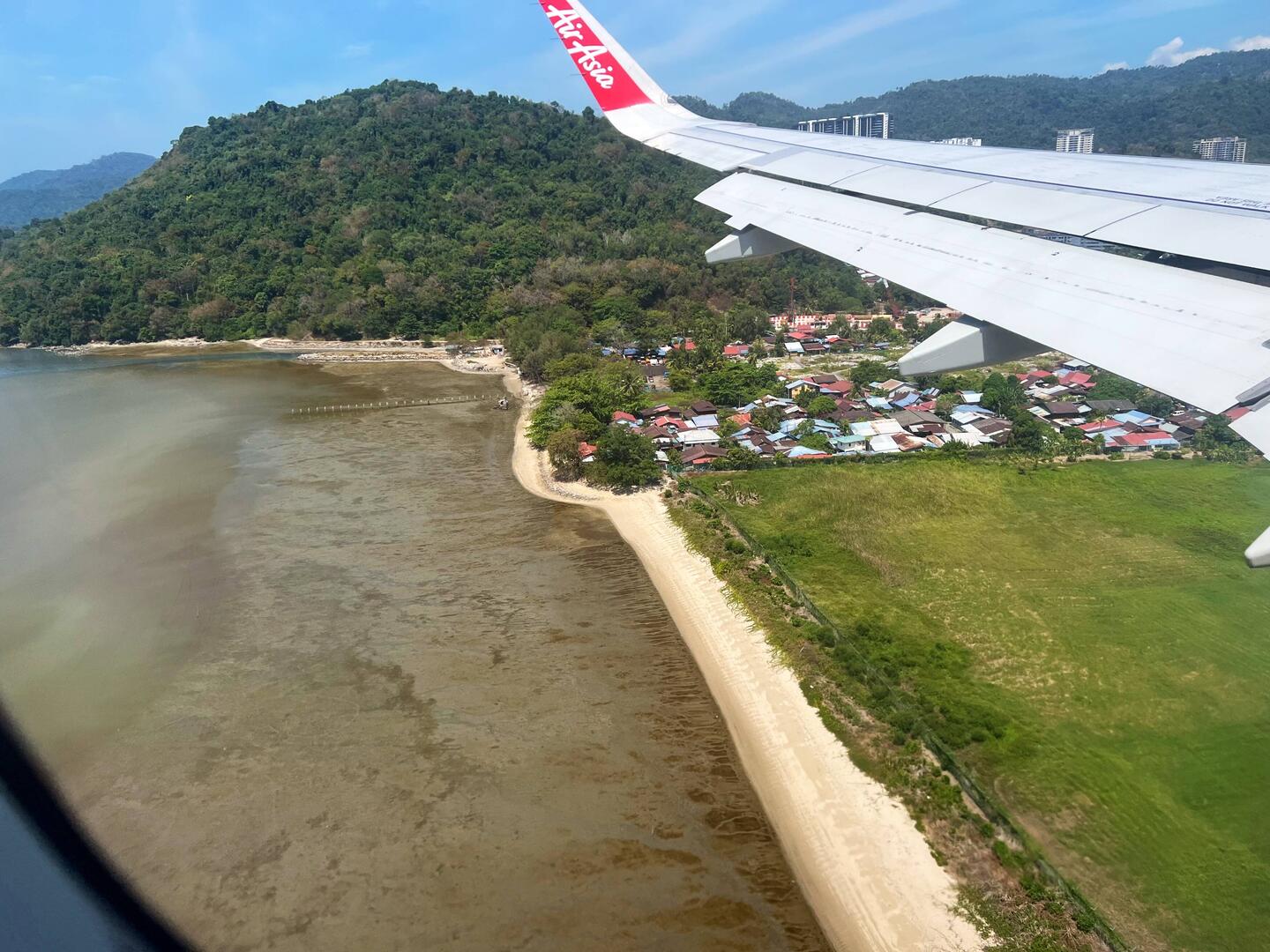 Penang ist nicht bekannt für schöne Badestrände :-(