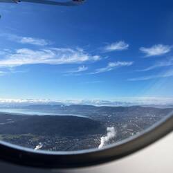 Züricher See von oben