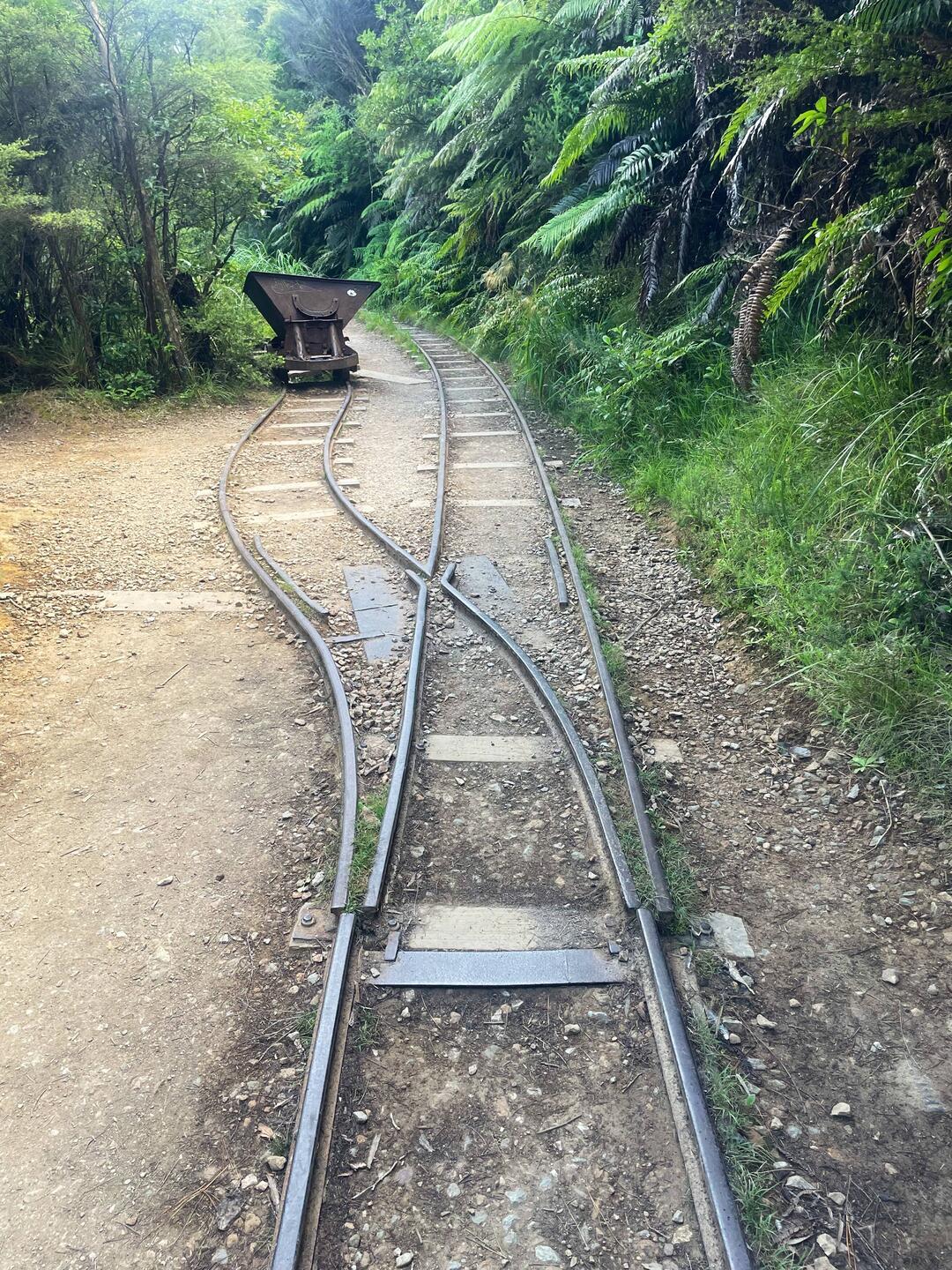 Reaching the end of the tracks