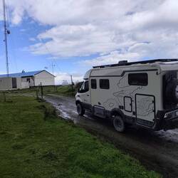 Weiter geht es nicht und dann begann es zu hageln