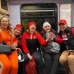 In de metro met de moederband Isabelle Weidemann