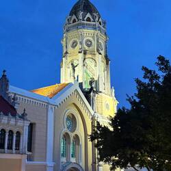 Just outside of our windows.