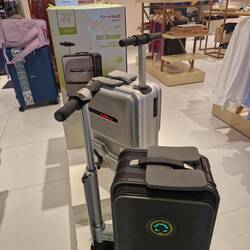 A ride on suitcase