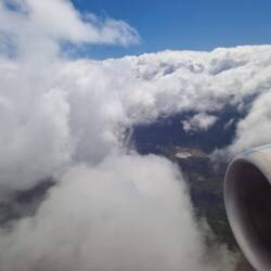 View from the plane