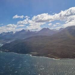 Coming into Ushuia