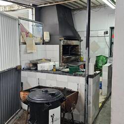 Die Grillstation im Restaurant unseres Vertrauens 😅.