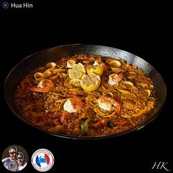 Paella, nicht typisch Französisch, war aber reichlich und sehr gut 🥘