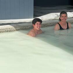 Und noch im Schwefelbad...