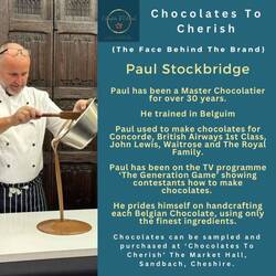 Vicky came away with a sumptuous bar of chocolate filled with mint ganache.