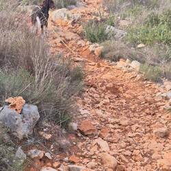 Schweißtreibender Wanderweg 🥵, der auch gute Trittsicherheit abverlangt.