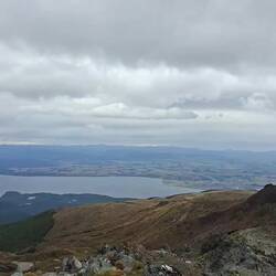 Ussicht vom Mount Luxmore Summit