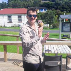 Worlds biggest double scoop