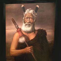 Eruera Maihi Patuone, un Rangatira ( chef) maori