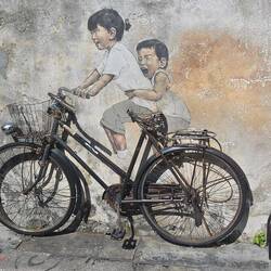 Eines der bekanntesten Streetartbilder