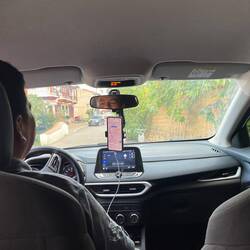 Mit dem Taxi nach Barbosa