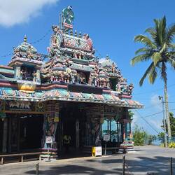 Hindutempel auf dem Berg