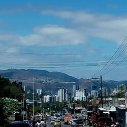 Blick auf Tegucigalca