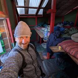 Schlafhütte mit 15 leuten