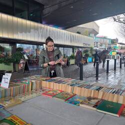 little happy bookworm