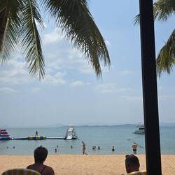 Unser Plätzchen am Strand