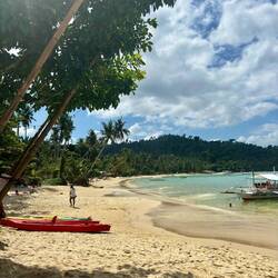 Strand von Port Barton 🏝️