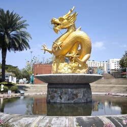 Drachen in Phuket-Stadt