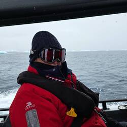 Bob Attired for Special Operations Boat