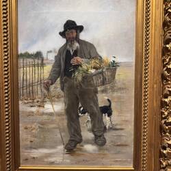 Garlic Seller, Jean-Francois Raffaelli, c1880.