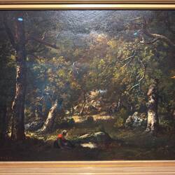 Pool in the Forest, Narcisse Virgile Diaz de la Pena, c1875.