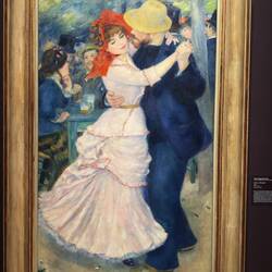 Dance at Bougival, Pierre-Auguste Renior, 1883.