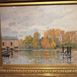 Waterworks as Marly, Alfred Sisley, c1876.