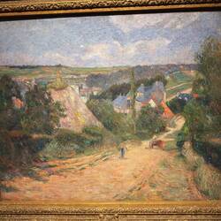 Entrance to the Village of Osny, Paul Gauguin, 1882.