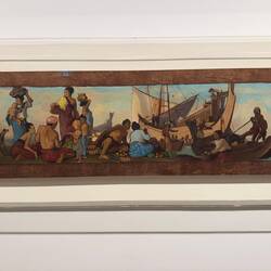 At the Jetty, U Ba Nyan (Myanmar), 1943.