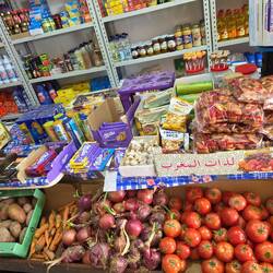 Kleiner Laden auf dem Campingplatz.