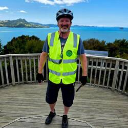 Steve at Shakespeare overlook