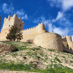 Die Burg von Villena.